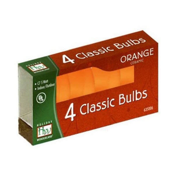 INLITEN 1074O 88 Ceramic Orange 4 Pack