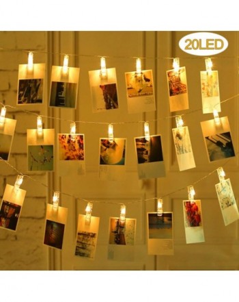 Photo String Lights Battery Operated