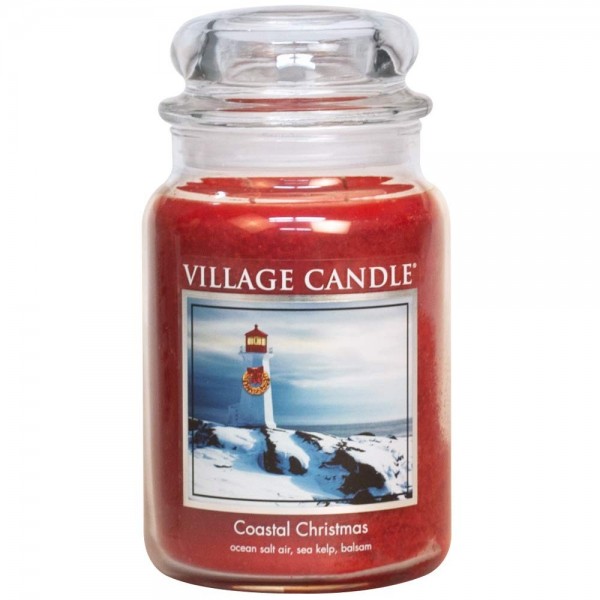 Village Candle Coastal Christmas Scented