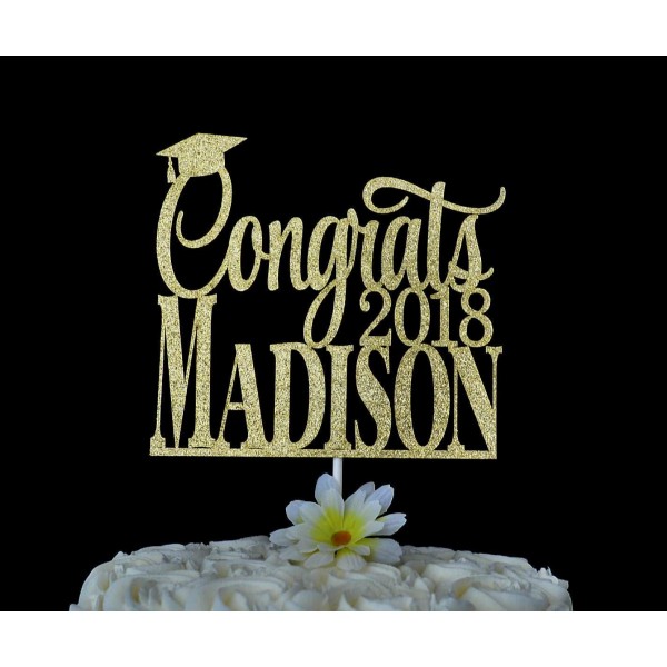 Graduation Glitter Personalized Congrats Congratulations