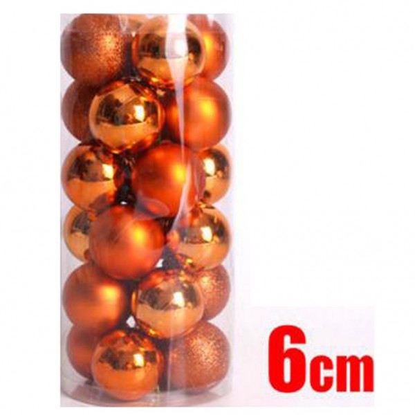 Saymequeen Multicolor Christmas Ornaments orange