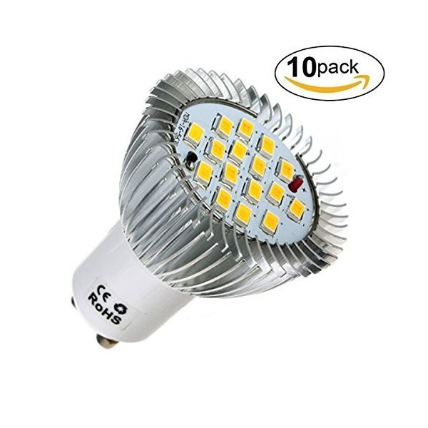 10pcs GU10 LED Bulb AC85 265V