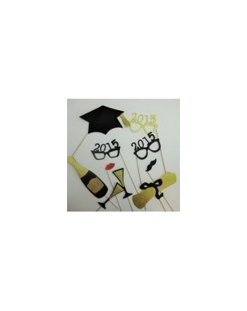 Graduation Glasses Photo Mustache Christmas