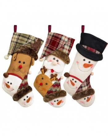 CUKENG Christmas Stockings Reindeer Decoration