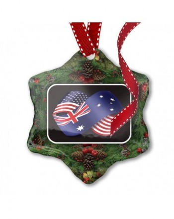 NEONBLOND Christmas Ornament Friendship Australia