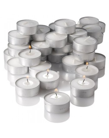 Richland Unscented Tealight Candles White