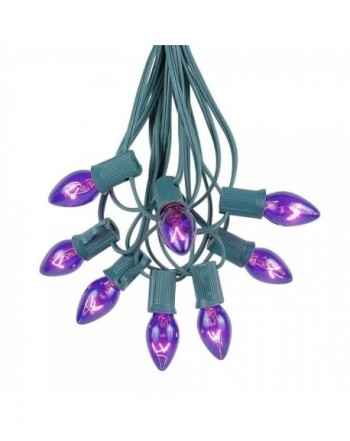 Novelty Lights Purple Christmas Set