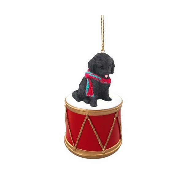 Little Drummer Cockapoo Christmas Ornament
