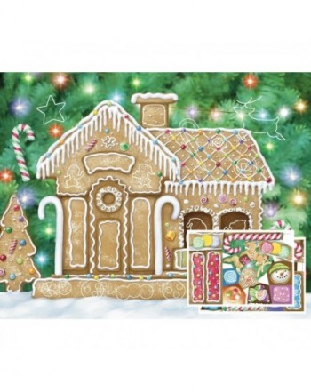 Gingerbread Sticker Calendar Countdown Christmas