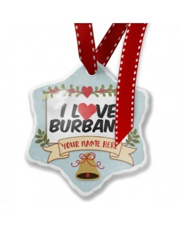 NEONBLOND Custom Burbank Christmas Ornament