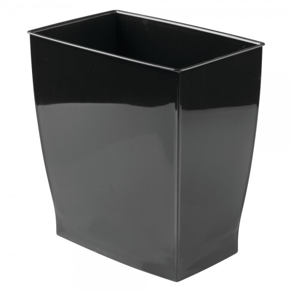 InterDesign Mono Wastebasket Trash Can