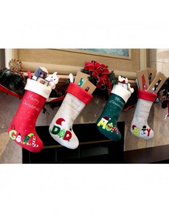 Trendy Christmas Stockings & Holders