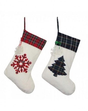 ERANLEE Christmas Stockings Decorative Fireplace