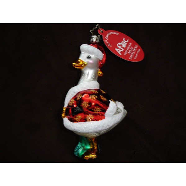 Christopher Radko Christmas Ornament Aflac