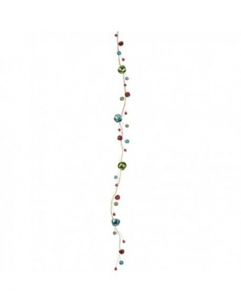 Sullivans Multicolor Jingle Gold Tone Garland