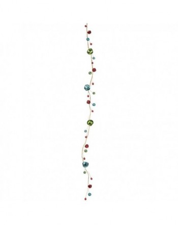 Sullivans Multicolor Jingle Gold Tone Garland