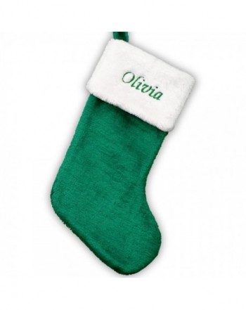 GiftsForYouNow Personalized Christmas Stocking Embroidered