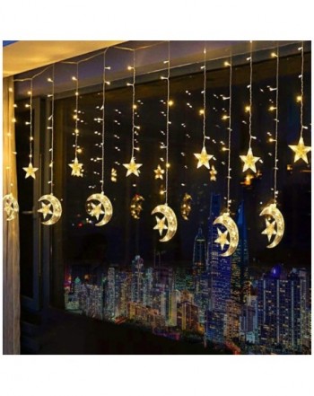 Domoos Curtain Flashing Decoration Christmas