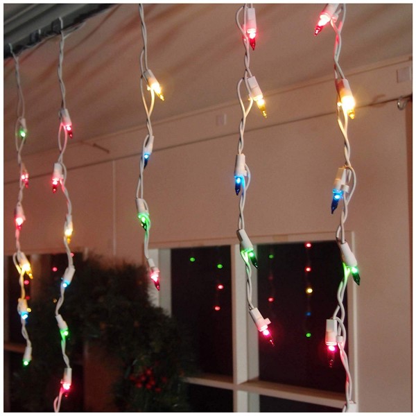 Brite Star Icicle Lights Multicolor