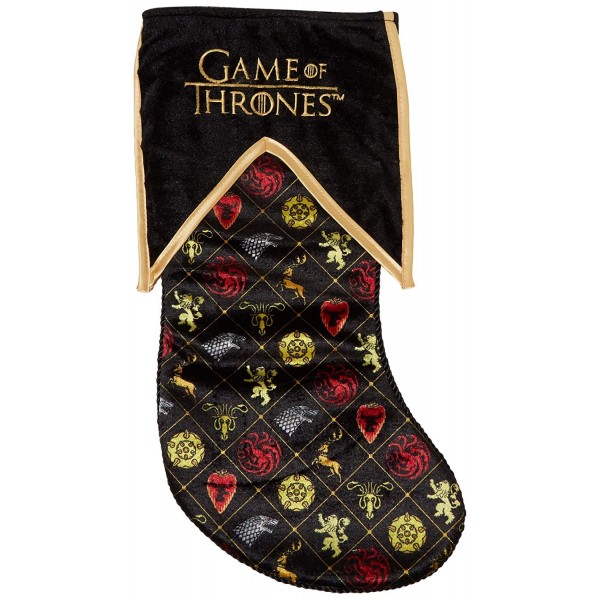 Kurt Adler Thrones Stocking 19 Inch