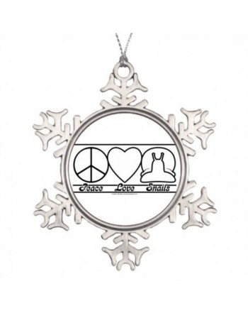 Personalized Christmas Snowflake Ornaments Decorations