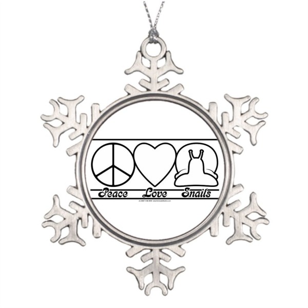 Personalized Christmas Snowflake Ornaments Decorations