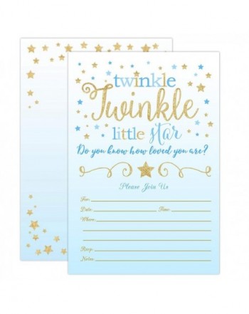 Twinkle Little Invitations Invites Envelopes