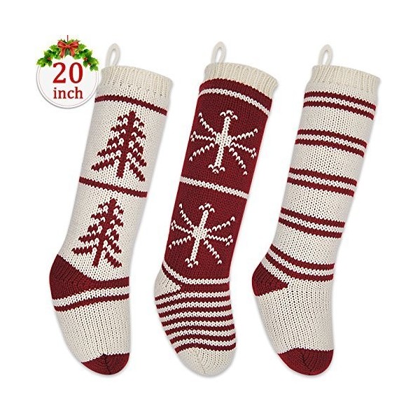 Christmas Stockings Snowflake Personalized Decorations
