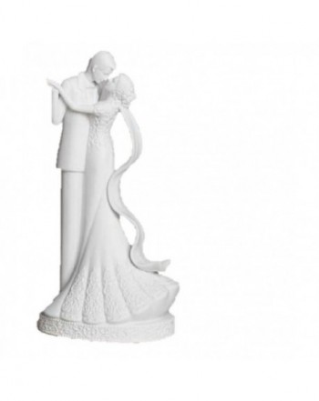 Wedding Couple Bride Porcelain Topper