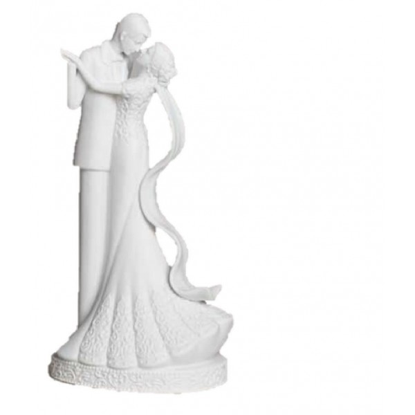 Wedding Couple Bride Porcelain Topper