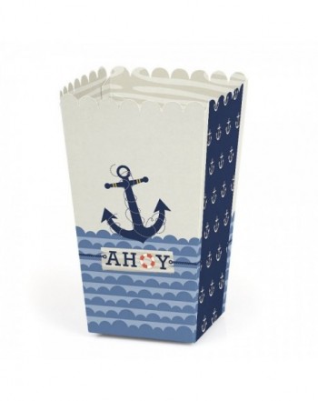 Ahoy Nautical Shower Birthday Popcorn