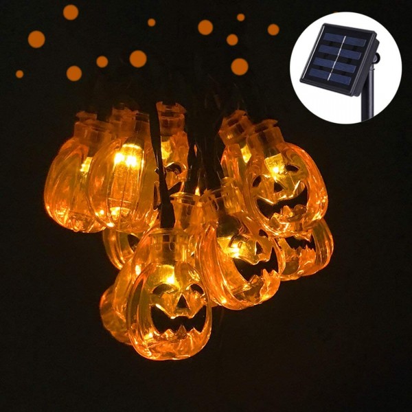 SEMILITS Solar Decorations Halloween Christmas