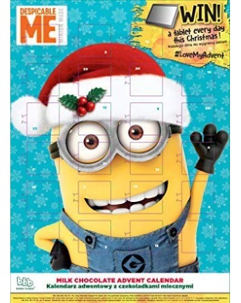 MINIONS Advent Calendar chocolate designs