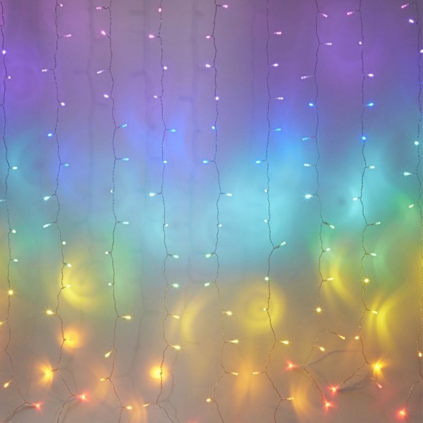 Fefelightup Rainbow Curtain Fantasy Unicorn