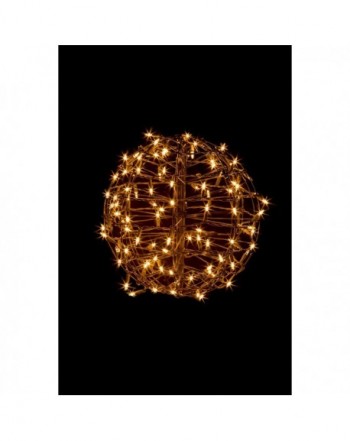 Grapevine Flat Sphere Incandescent Lights