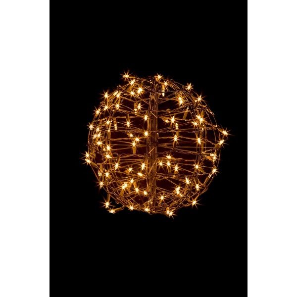 Grapevine Flat Sphere Incandescent Lights