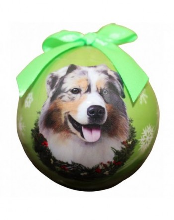 Australian Shepherd Christmas Ornament Personalize