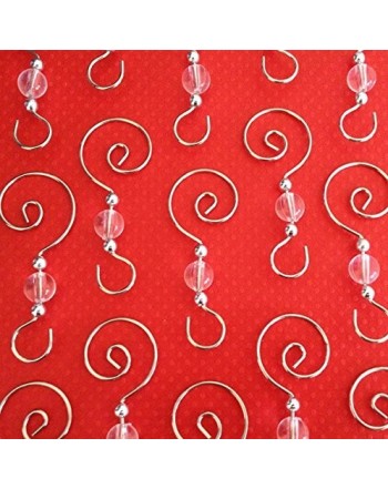 Swirled Christmas Ornament Beaded Hangers