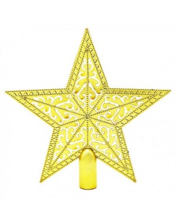 Christmas Tree Topper Golden Beautiful