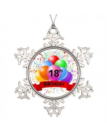 Tee popo Christmas Snowflake Ornaments