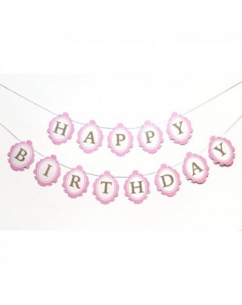 Birthday Banner Princess Decorations Ballerina