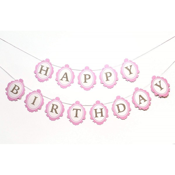 Birthday Banner Princess Decorations Ballerina