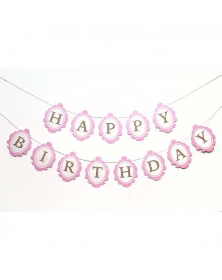 Once Upon a Time - Birthday Banner - Princess Theme - Happy Birthday ...