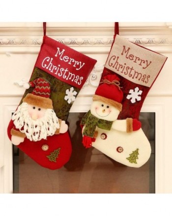QBSM Christmas Stockings Character Decorations
