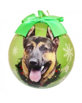 German Shepherd Christmas Ornament Personalize