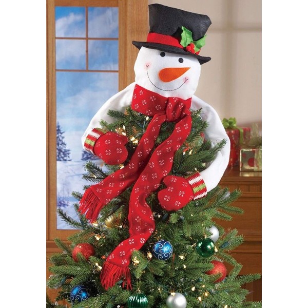 Country Snowman Figure Christmas Holiday
