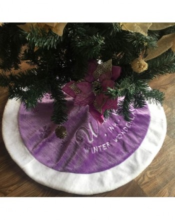 yuboo Purple Christmas Holiday Decorations