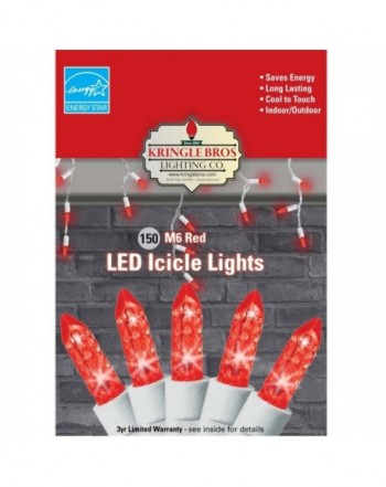 Kringle Bros Diamond Icicle Lights