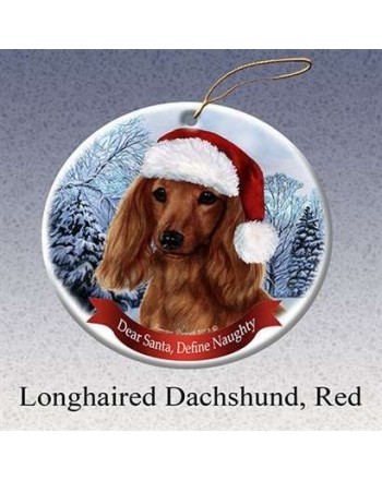 Pet Gifts Dachshund Longhair Porcelain