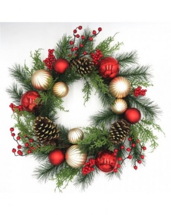 Christmas Door Ornaments Branches Decoration